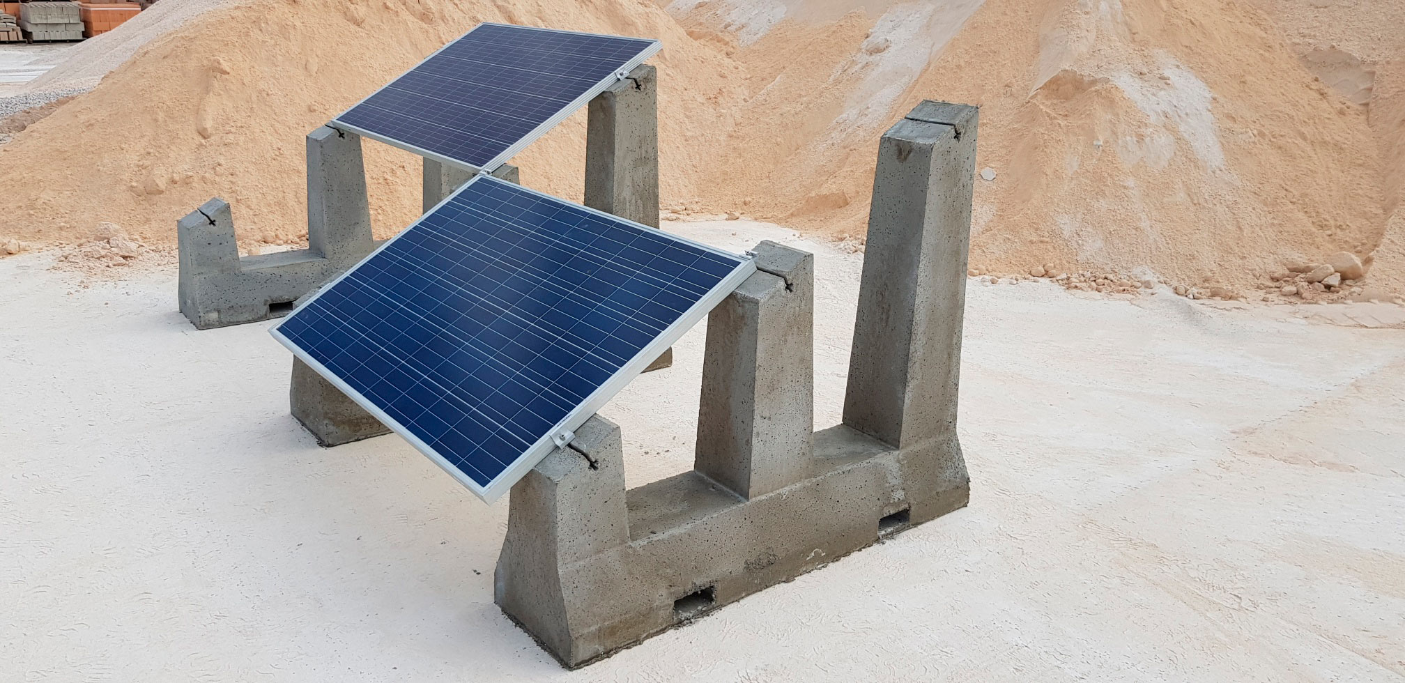 soportes panel solar SOLARBLOC