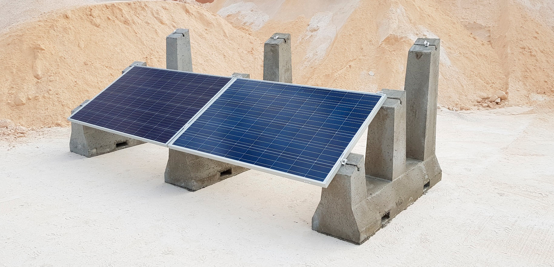 Soportes paneles fotovoltaicos SOLARBLOC