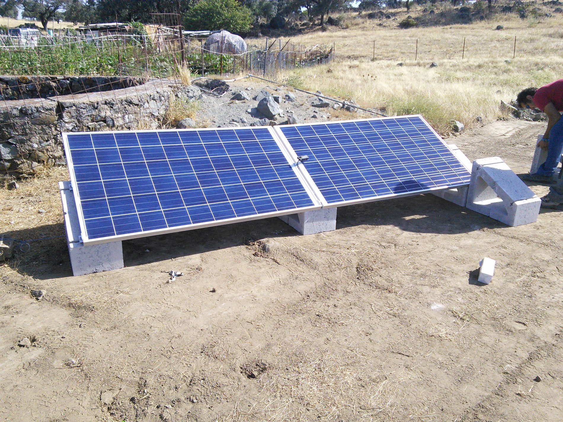 Soporte panel solar SOLARBLOC