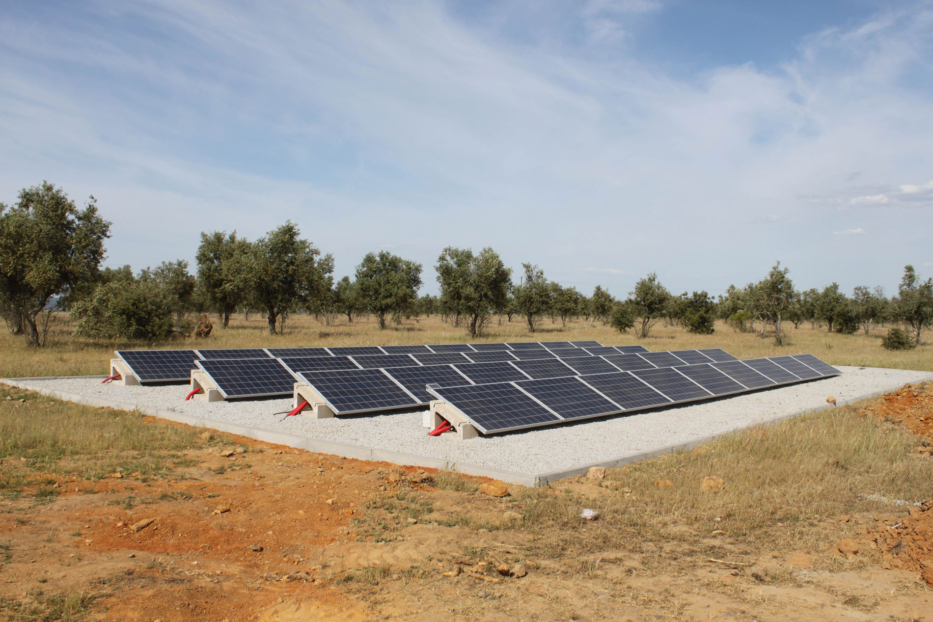 Soporte paneles solares fotovoltaicos SOLARBLOC