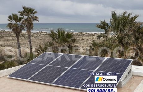 Soporte panel solar tejado SOLARBLOC Oberemo