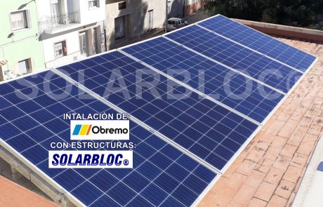 Soportes para paneles solares Oberomo SOLARBLOC