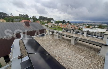 Soporte para placas solares en tejado SOLARBLOC Pansogal