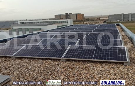 Soportes para placas solares tejado Solprolux SOLARBLOC